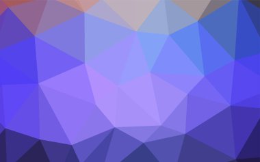 Hafif mor vektör poligonal arka plan. Üçgen geometrik örnek gradyan ile. İşiniz için en iyi üçgen tasarım.