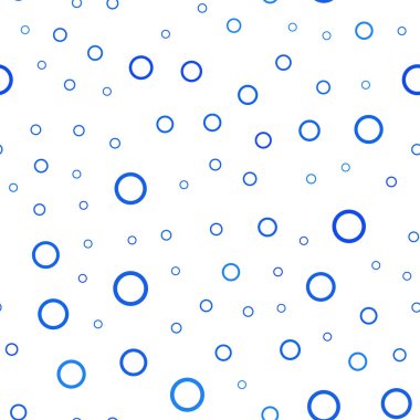 Hafif mavi vektör küreler ile seamless modeli. Kabarcıkları ile soyut tarzda bulanık dekoratif tasarım. Desen-ebilmek var olmak kullanılmış için fütüristik reklam, kitapçıklar.