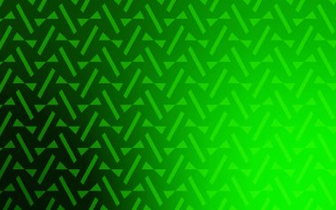 Işık yeşil vektör kapak poligonal tarzı ile. İllüstrasyon renkli üçgenler, satır kümesi ile. Duvar kağıtları için şablon.