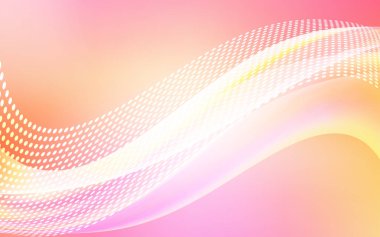 Pembe ışık, daire, üçgen şablonuyla vektör sarı. Soyut illüstrasyon renkli diskler ve üçgenler ile. Tasarım poster, afiş Web siteleri için.