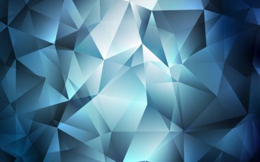 Hafif mavi vektör zemin çizgili, üçgenler. Modern Soyut illüstrasyon renkli üçgenler ile. Şablon arka plan olarak kullanılabilir.