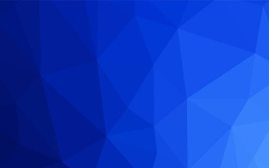 Hafif mavi vektör degrade üçgenler doku. Tamamen yeni bir renk illüstrasyon poligonal bir tarzda. Tamamen yeni bir tasarım sizin broşürü.