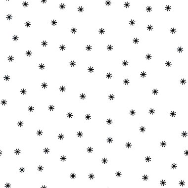 Karanlık çok renkli vektör Noel kar taneleri ile seamless modeli. Modern geometrik soyut illüstrasyon kar taneleri ile. Kartvizit, Web siteleri için şablon.