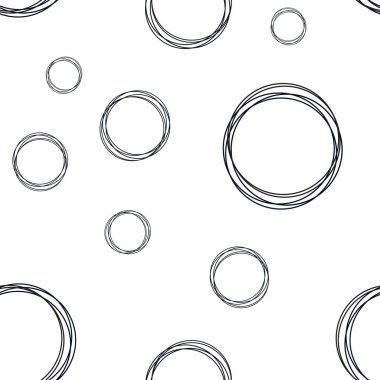 Koyu Mavi noktalı sorunsuz zemin vektör. Bulanık daireler doğa tarzı ile güzel renkli resimde. Desen tasarım kumaş, duvar kağıtları.