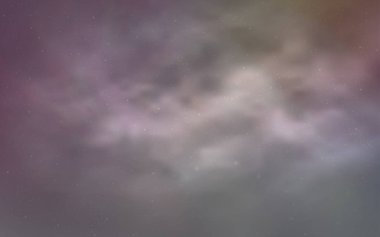 Hafif pembe, sarı vektör arka plan gökada yıldız ile. Parlak astronomik yıldız ile renkli illüstrasyon parlayan. Desen Astroloji Web siteleri için.