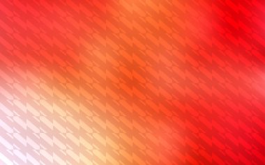 Işık kırmızı, sarı vektör şablonu tekrar tekrar sopa ile. Parlayan illüstrasyon keskin çizgili renkli. Reklam, kitapçıklar, broşürler için desen.