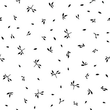 Koyu mavi vektör sorunsuz doodle düzen yaprakları ile. Hint tarzı ile bulanık dekoratif tasarım bırakır. Desen tasarım pencere panjur, perdeler.