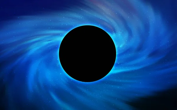 Световая Векторная Текстура Черной Дырой Галактикой Декоративный Дизайн Космическом Стиле — стоковый вектор