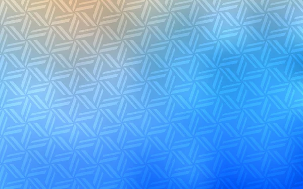 Fond Vectoriel Bleu Clair Avec Triangles Triangles Sur Fond Abstrait — Image vectorielle