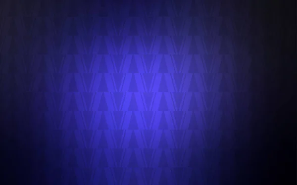 Textura Vectorial Azul Oscuro Con Estilo Triangular Gradiente Abstracto Ilustración — Archivo Imágenes Vectoriales