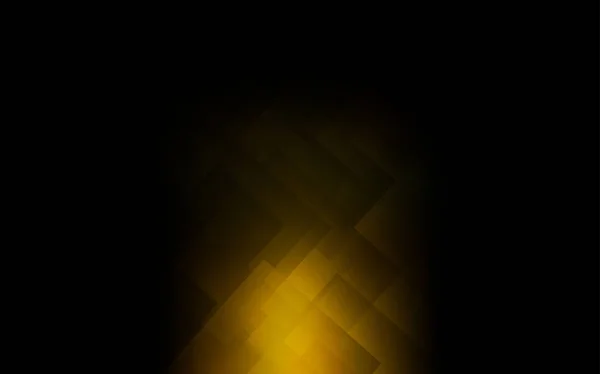 Patrón Vectorial Amarillo Oscuro Estilo Cuadrado Ilustración Abstracta Brillante Con — Vector de stock