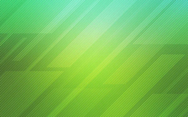 Tapa Vectorial Verde Claro Con Rayas Rayadas Ilustración Decorativa Brillante — Vector de stock