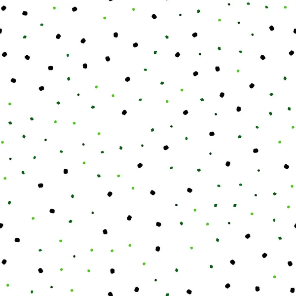Dark Green Vector Seamless Layout Circle Shapes Illustration Set Shining — Stock Vector
