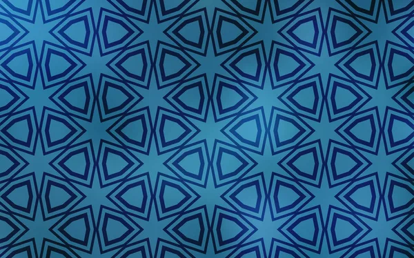 Світло Blue Векторне Компонування Яскравими Зірками Блискуча Абстрактна Ілюстрація Кольоровими — стоковий вектор