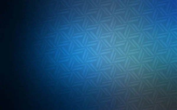 Modèle Vectoriel Bleu Foncé Avec Style Polygonal Design Décoratif Dans — Image vectorielle