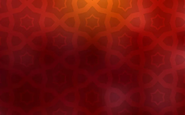 Couverture Vectorielle Rouge Foncé Avec Petites Grandes Étoiles Illustration Abstraite — Image vectorielle