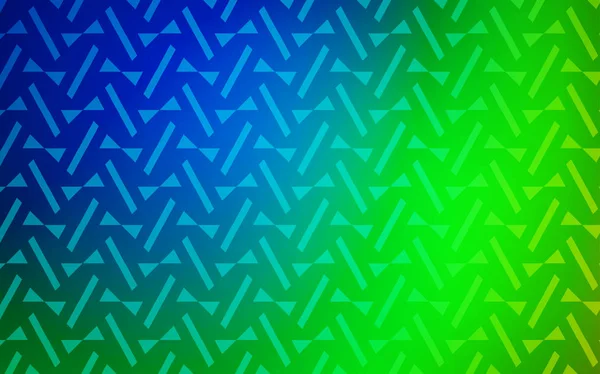 Синий Зеленый Векторный План Линиями Треугольниками Абстрактная Градиентная Иллюстрация Треугольниками — стоковый вектор