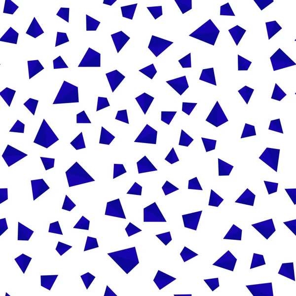 Темно Синий Вектор Бесшовный Изометрическая Компоновка Линиями Треугольниками Иллюстрация Набором — стоковый вектор