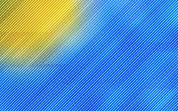 Azul Claro Diseño Vector Amarillo Con Líneas Planas Ilustración Abstracta — Vector de stock