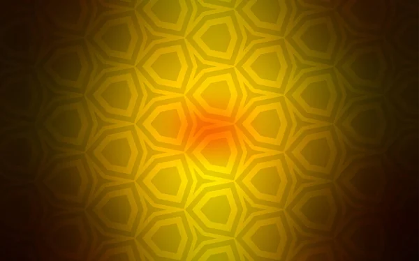 Σκούρο Κόκκινο Κίτρινο Διάνυσμα Μοτίβο Πολύχρωμα Εξάγωνα Πολύχρωμο Εξάγωνα Στο — Διανυσματικό Αρχείο