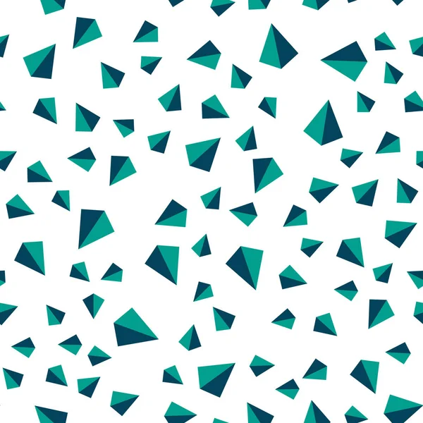 Hellblauer Grüner Vektornahtloser Isometrischer Hintergrund Mit Linien Dreiecken Schöne Illustration — Stockvektor
