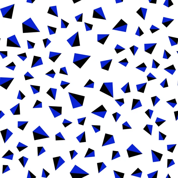 Світло Рожевий Синій Вектор Безшовний Ізометричний Шаблон Кристалами Трикутниками Трикутники — стоковий вектор