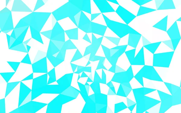 Світло Blue Векторний Абстрактний Багатокутний Фон Зразок Полігональними Фігурами Багатокутний — стоковий вектор