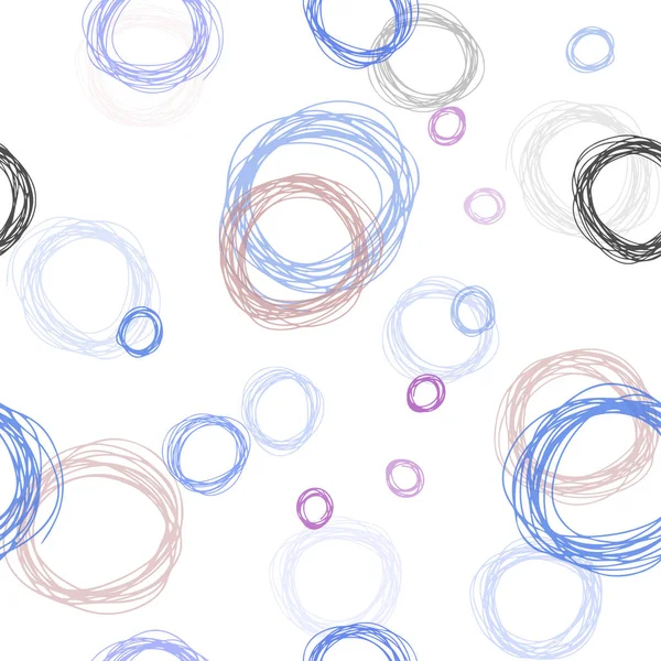 Işık çok renkli vektör sorunsuz zemin noktalar ile. Kabarcıkları ile soyut tarzda bulanık dekoratif tasarım. Kartvizit, Web siteleri için şablon.