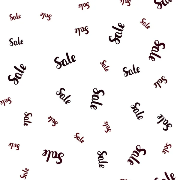 Темно Красный Вектор Печати Дисконтными Словами Иллюстрация Знаками Продаж Абстрактному — стоковый вектор