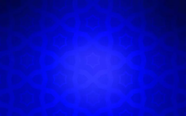 Plantilla Vectorial Light Blue Con Estrellas Del Cielo Ilustración Decorativa — Vector de stock