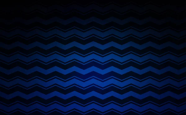 Темно Синий Векторный Узор Острыми Линиями Сияющая Цветная Иллюстрация Острыми — стоковый вектор
