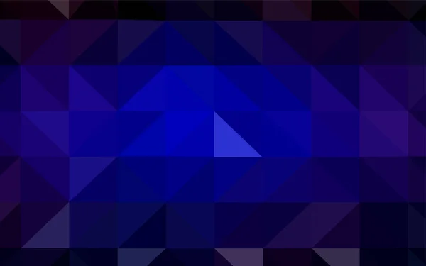 Bleu Foncé Polygone Vecteur Rouge Toile Fond Abstraite Illustration Abstraite — Image vectorielle