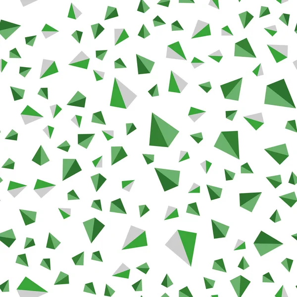 Ανοιχτό Πράσινο Διάνυσμα Άνευ Ραφής Ισομετρική Υφή Τριγωνικό Στυλ Διακοσμητικό — Διανυσματικό Αρχείο