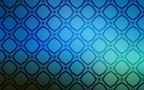 Couvercle Vectoriel Bleu Foncé Avec Petites Grandes Étoiles Illustration Colorée — Image vectorielle