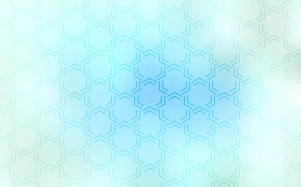 鋭い線でライトブルーベクトルパターン 線で描いた現代の幾何学的抽象画 ポスター バナーに最適なデザイン — ストックベクタ
