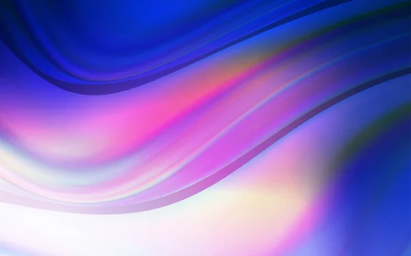 Dunkelrosa Blaues Vektormuster Mit Flüssigen Formen Glänzende Schiefe Illustration Marmorstil — Stockvektor