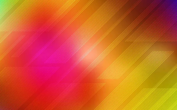 Donkere Multicolor Vector Cover Met Stright Strepen Lijnen Wazig Abstracte — Stockvector