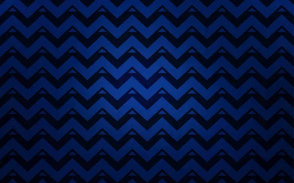 暗い青いベクトル多角形のスタイルでカバー 三角形 線と抽象的なグラデーションのイラスト パンフレット リーフレットのパターン — ストックベクタ