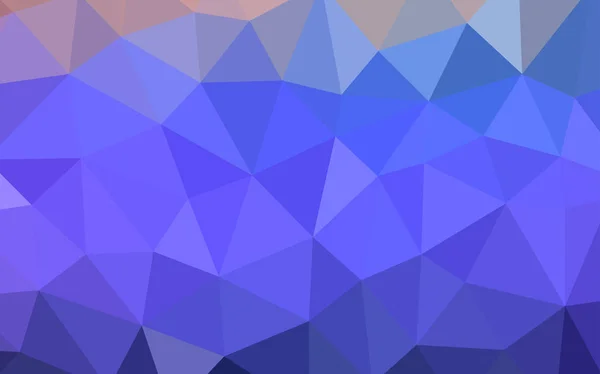 Светло Фиолетовый Вектор Низким Полюсом Блестящие Абстрактные Иллюстрации Элегантными Треугольниками — стоковый вектор