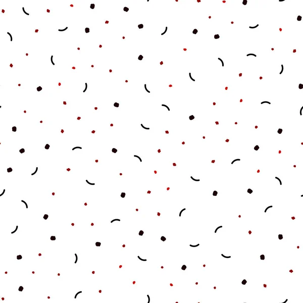 サークル線と暗い赤ベクトル シームレスなレイアウト 円と線で未来的なスタイルでカラフルなイラストです ファブリックのメーカーのトレンディなデザイン — ストックベクタ