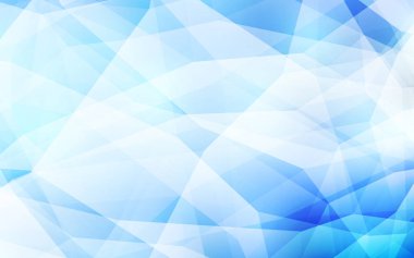 Üçgen kapak parlayan ışık mavi vektör. Poligonal illüstrasyon parlayan, hangi üçgen oluşur. Senin arka plan için dokulu deseni.