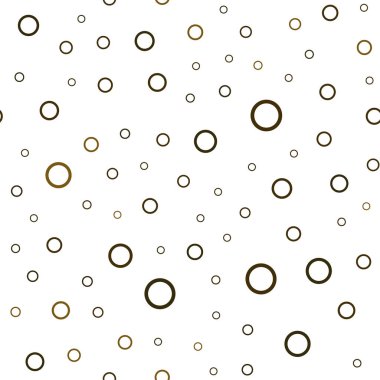 Koyu turuncu vektör noktalar ile sorunsuz kapak. Kabarcıkları ile soyut tarzda bulanık dekoratif tasarım. Desen-ebilmek var olmak kullanılmış için reklam, broşür.