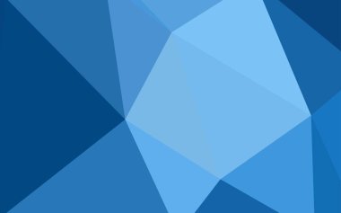 Hafif mavi vektör düşük poli doku. Üçgenler ile renkli soyut resimde. Web siteniz için yeni bir doku.