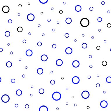 Hafif mavi vektör daireler ile sorunsuz şablonu. Bulanık daireler doğa tarzı ile güzel renkli resimde. Desen-ebilmek var olmak kullanılmış için güzel web siteleri.