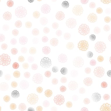 Pembe ışık, vektör sorunsuz doğal soyut şablon sarı. Yaratıcı çizim çiçek ile bulanık tarzında. İşiniz için en iyi bulanık tasarım.