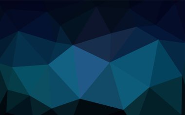 Üçgen kapak parlayan koyu çok renkli vektör. Tamamen yeni bir renk illüstrasyon poligonal bir tarzda. İşiniz için en iyi üçgen tasarım.