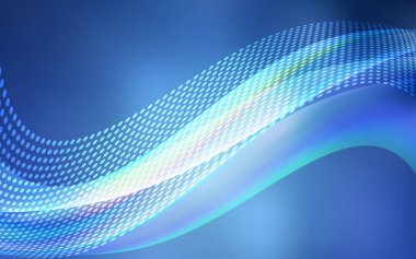 Hafif mavi vektör zemin noktalar ve çizgiler ile. Renkli resimde daire ve çizgili fütüristik tarzı. Desen doku duvar kağıdı için.