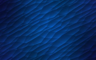 Çizgiler, üçgenler ile koyu mavi vektör düzeni. Glitter soyut resim üçgen şekiller ile. Açılış sayfanız için modern şablon.