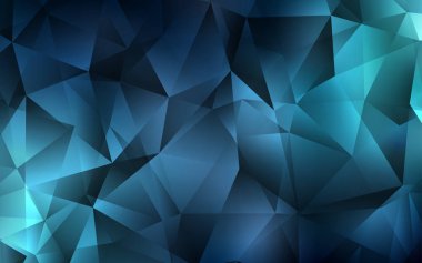 Koyu mavi vektör zemin çizgili, üçgenler. İllüstrasyon renkli üçgenler dizi. Desen Web siteleri için kullanılabilir.