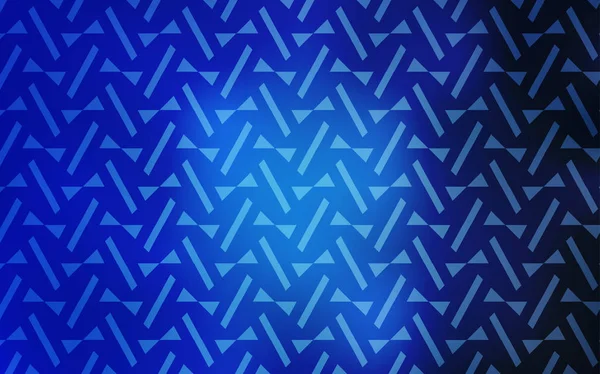 Light Blue Векторна Обкладинка Полігональним Стилем Декоративний Дизайн Абстрактному Стилі — стоковий вектор